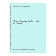 Etnopsikholingvistika. - (text In Russian) - Slav Languages