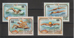 Cote D'Ivoire 1983 Sports PA 82-85, 4 Val ** MNH - Ivory Coast (1960-...)