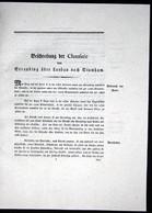 Beschreibung Der Chaussee Von Straubing über Landau Nach Stamham - Beschreibung Textblätter Karte Straubing La - Maps Of The World