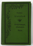 Salzhammergut, Oberbaiern Und Algäu. Die Deutschen Hochlande In Wort Und Bild. Deutsches Alpenbuch - Landkarten