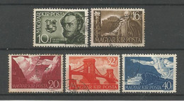 Hungary 1941 Count Szechenyi Y.T. 573/577 (0) - Gebruikt