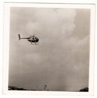 Elicottero In Volo ~ Fotografia ~ Anni 70 ~ Aviazione ~ Aeronautica - Luftfahrt