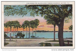 Florida Daytona View Across The Halifax River Towards Seabreeze 1925 - Daytona