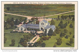Aerial View Of Will Rogers Memorial Museum And Tomb Claremore Oklahoma - Altri & Non Classificati