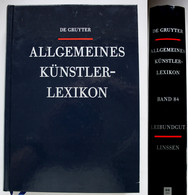 Allgemeines Künstler-Lexikon. Die Bildenden Künstler Aller Zeiten Und Völker. Band 84 - Leinbundgut-Linssen. - Photography