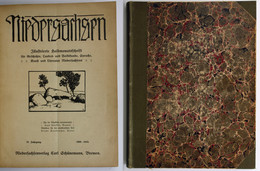 Niedersachsen. Illustrierte Halbmonatsschrift Für Geschichte, Landes- Und Volkskunde, Sprache, Kunst Und Liter - Maps Of The World