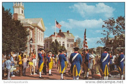 Liberty Square Fife And Drum Corps Walt Disney World Orlando Florida - Disneyworld