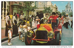 Mickey Mouse Riding Down Main Street Walt Disney World Orlando Florida 1971 - Disneyworld