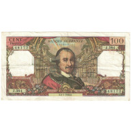 France, 100 Francs, Corneille, 1969, J.384, TB+, Fayette:65.25, KM:149c - 100 F 1964-1979 ''Corneille''