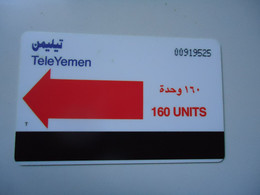 YEMEN 1 USED PHONECARDS    LANDSCAPES - Yemen