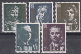 Malta 1974 Mi#481-485 Mint Never Hinged - Malta