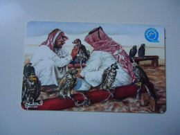 QATAR USED CARDS MAGNETIC BIRDS BIRD - Arenden & Roofvogels