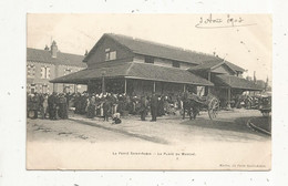 Cp , Commerce ,marché ,45 , LA FERTE SAINT AUBIN, La Place Du Marché,dos Simple , Voyagée 1903 - Mercados