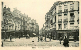 Lille * La Rue Esquermoise * Librairie QUARRE * Commerces Magasins - Lille