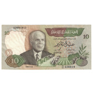 Billet, Tunisie, 10 Dinars, 1986, 1986-03-20, KM:84, NEUF - Tunisie