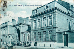 Roubaix * Rue Et Vue Sur La Gendarmerie Nationale * Gendarmes - Roubaix