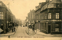 Roubaix * La Rue De Lannoy * Estaminet Bar Café - Roubaix