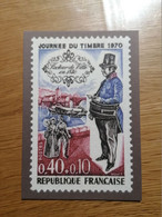 Carte Postale Prétimbrée 2021, Journée Du Timbre 1970, Facteur De Ville En 1830 - Stamps (pictures)