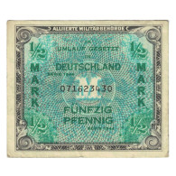 Billet, Allemagne, 1/2 Mark, 1944, KM:191a, TB - 1/2 Mark