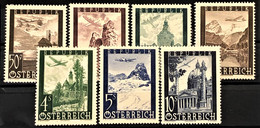 AUSTRIA 1946 - MLH - ANK 820-826 - Unused Stamps