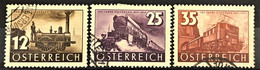 AUSTRIA 1937 - Canceled - ANK 646-648 - Usados