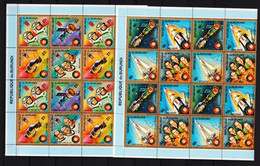 WW6959- BURUNDI 1975- CTO (ESPAÇO - BANDEIRAS)_ 8X - Used Stamps