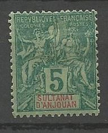 ANJOUAN N° 4 NEUF*  CHARNIERE / MH - Unused Stamps