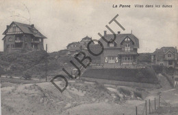 Postkaart-Carte Postale -  DE PANNE - Villas Dans Les Dunes  (C1541) - De Panne