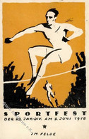 Propaganda WK I Sportfest Der 29. Inf. Div. 1918 I-II - Unclassified
