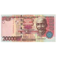 Billet, Ghana, 20,000 Cedis, 2003, 2003-08-04, KM:36a, NEUF - Ghana