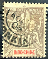 INDOCHINE 1900 - Canceled - YT 19 - 15c - Oblitérés