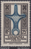 GHADAMES : CROIX D'AGADEM N° 8 NEUF ** GOMME SANS CHARNIERE - Neufs