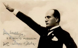 Mussolini WK II  Foto AK I-II - Unclassified