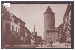 ROMONT - CHATEAU ET EGLISE - TB - Romont