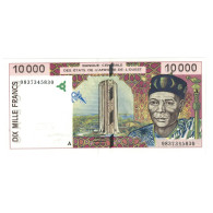 Billet, West African States, 10,000 Francs, KM:114Ae, NEUF - États D'Afrique De L'Ouest