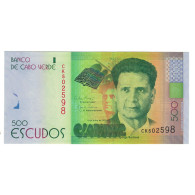 Billet, Cape Verde, 500 Escudos, 2014, 2014-07-05, NEUF - Cape Verde