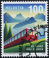 Suisse - 2021 - Rigi Bahn - Ersttag Stempel ET - Usati