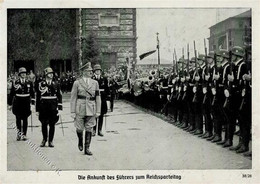 REICHSPARTEITAG NÜRNBERG 1938 WK II - PH 38/28 Ankunft Des Führers Mit Der SS-LEIBSTANDARTE Adolf Hitler Und SS-Himmler  - Unclassified