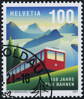 Suisse - 2021 - Rigi Bahn - Ersttag Stempel ET - Usati