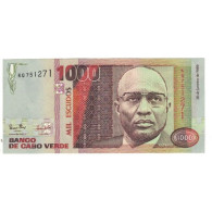 Billet, Cape Verde, 1000 Escudos, 1989, 1989-01-20, KM:60a, NEUF - Capo Verde