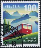 Suisse - 2021 - Rigi Bahn - Ersttag Stempel ET - Usati