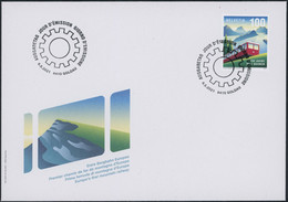 Suisse - 2021 - Rigi Bahn - Ersttagsbrief FDC ET - Briefe U. Dokumente