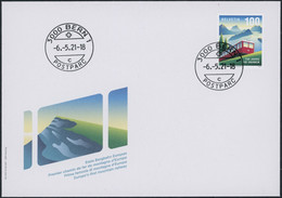 Suisse - 2021 - Rigi Bahn - Ersttagsbrief FDC ET - Briefe U. Dokumente