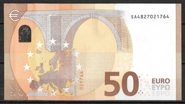 ITALIE - ITALIA - 50 € - SA - S036 D5 - UNC - Draghi - 50 Euro