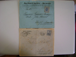 ROMANIA - 6 LETTERS SENT TO GERMANY IN THE STATE - Other & Unclassified