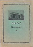 RC026 - PICCOLO ALBUM FRANCOBOLLI GRECIA A 5 Centesimi X Francobollo - Collections