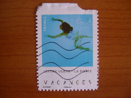 France  Obl   N° 1742 Dents Non Découpées - Used Stamps