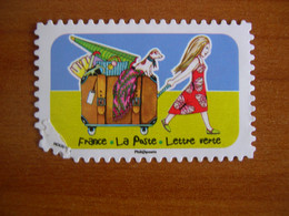 France  Obl   N° 1876 Dentelure Décalée - Used Stamps