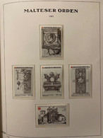 Malteser Orden - 1985 - Luxus Sammlung Auf Sammlersblatter - Postfrisch - Malta (Orde Van)