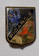 Insigne Air - Escadron De Chasse 2/12 Picardie - F.I.A. A620 - Armée De L'air